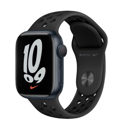 Apple Watch Series 7 (41mm) Midnight Aluminum Case Nike Sport Band