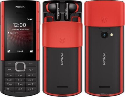 Nokia 5710 Dual SIM Black (built-in wireless earbuds included)